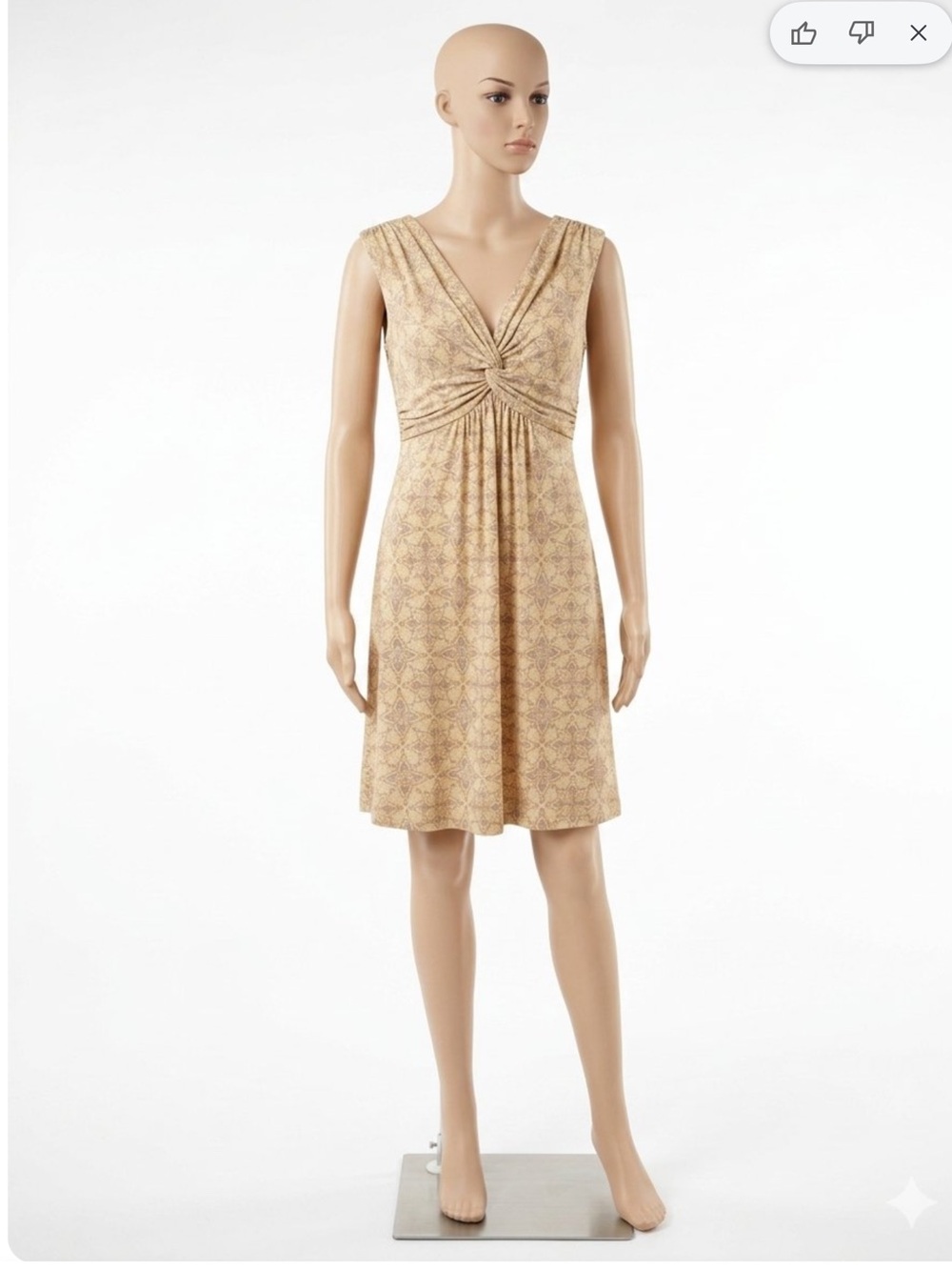 Soma Twist Short Dress Size Medium